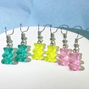 NWOT, GummyBear Earring Set